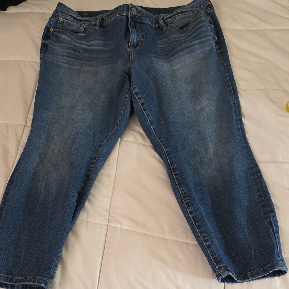 Torrid High Rise Curvy Ankle Jeans Size 18